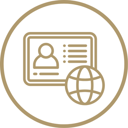 Residency and Citizenship Icon